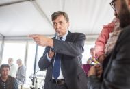 Vorstand Heinz Wensing auf dem Sommerfest.