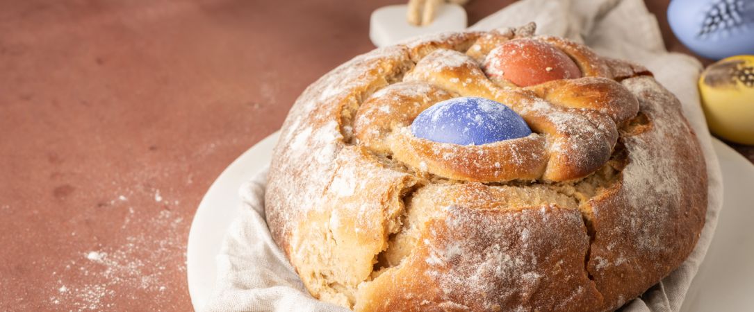 Portugiesisches Osterbrot Folar da Páscoa